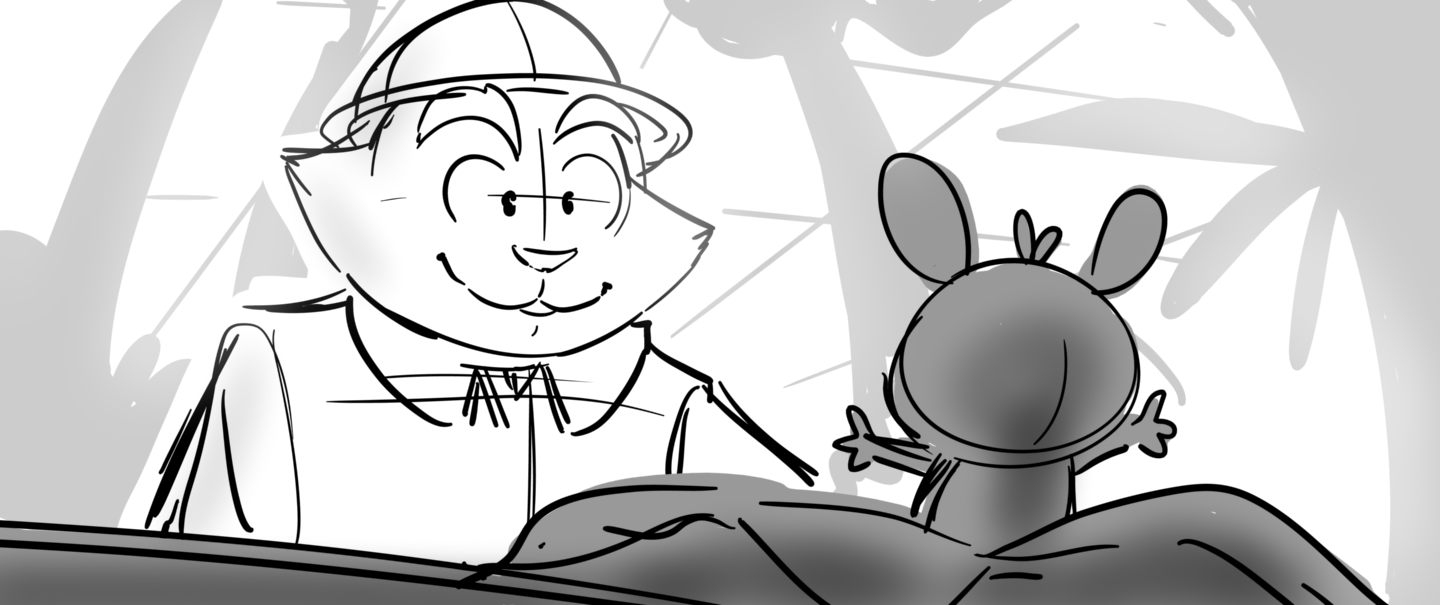 beat board chickenhare and the secret of the groundhog/Hopper et le secret de la marmotte