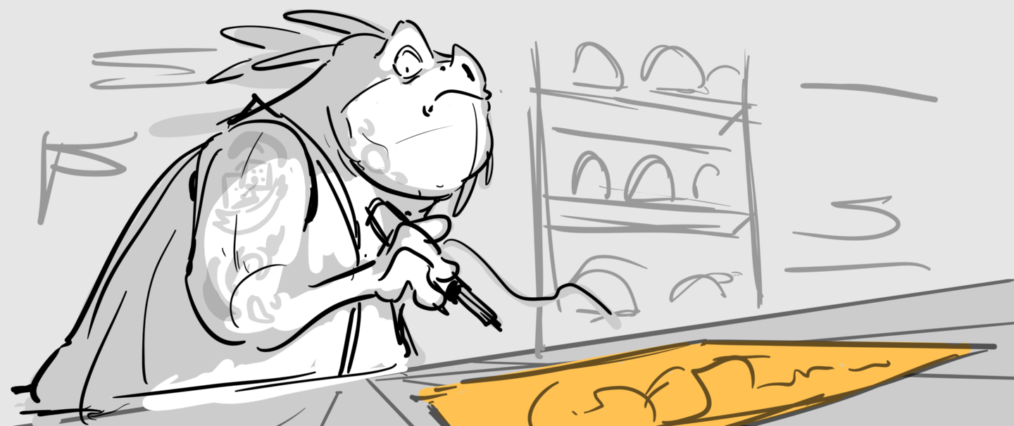 beat board chickenhare and the secret of the groundhog/Hopper et le secret de la marmotte