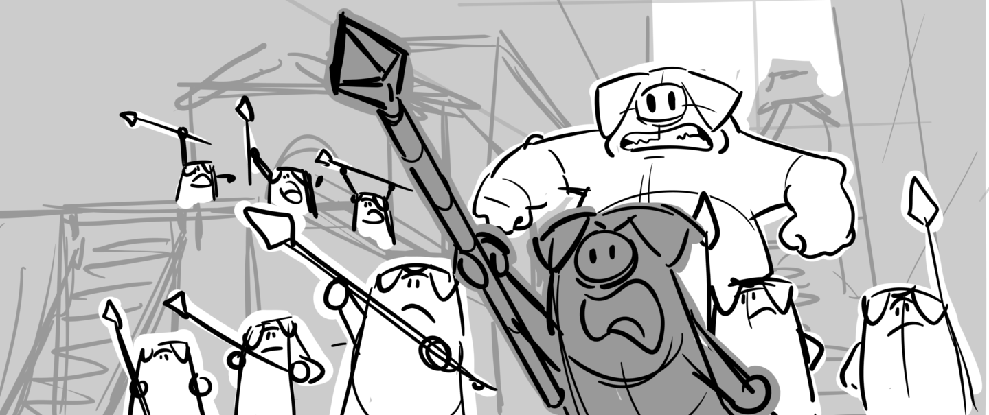 beat board chickenhare and the secret of the groundhog/Hopper et le secret de la marmotte