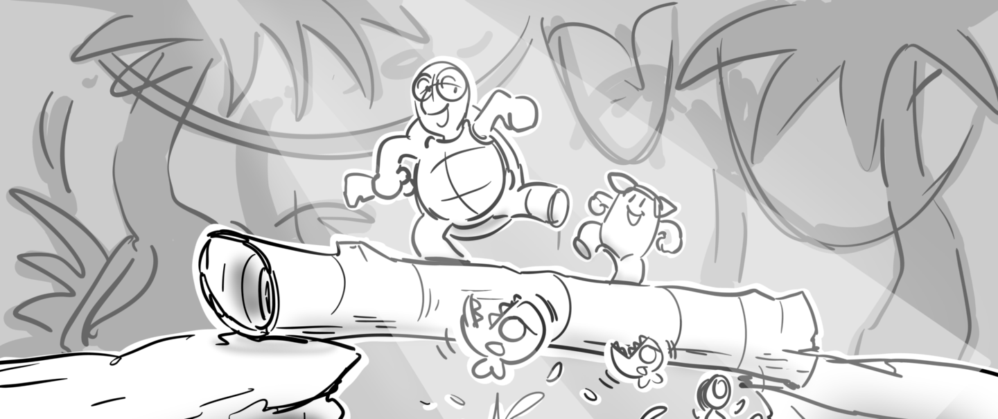 beat board chickenhare and the secret of the groundhog/Hopper et le secret de la marmotte