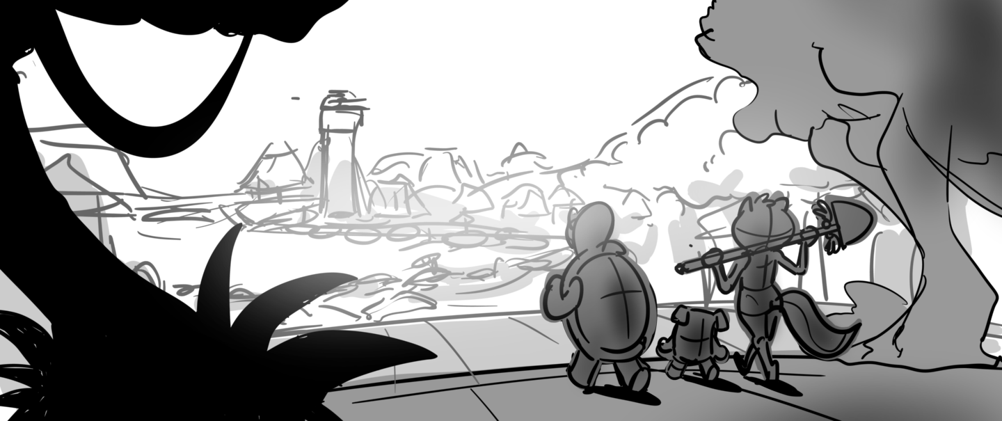 beat board chickenhare and the secret of the groundhog/Hopper et le secret de la marmotte