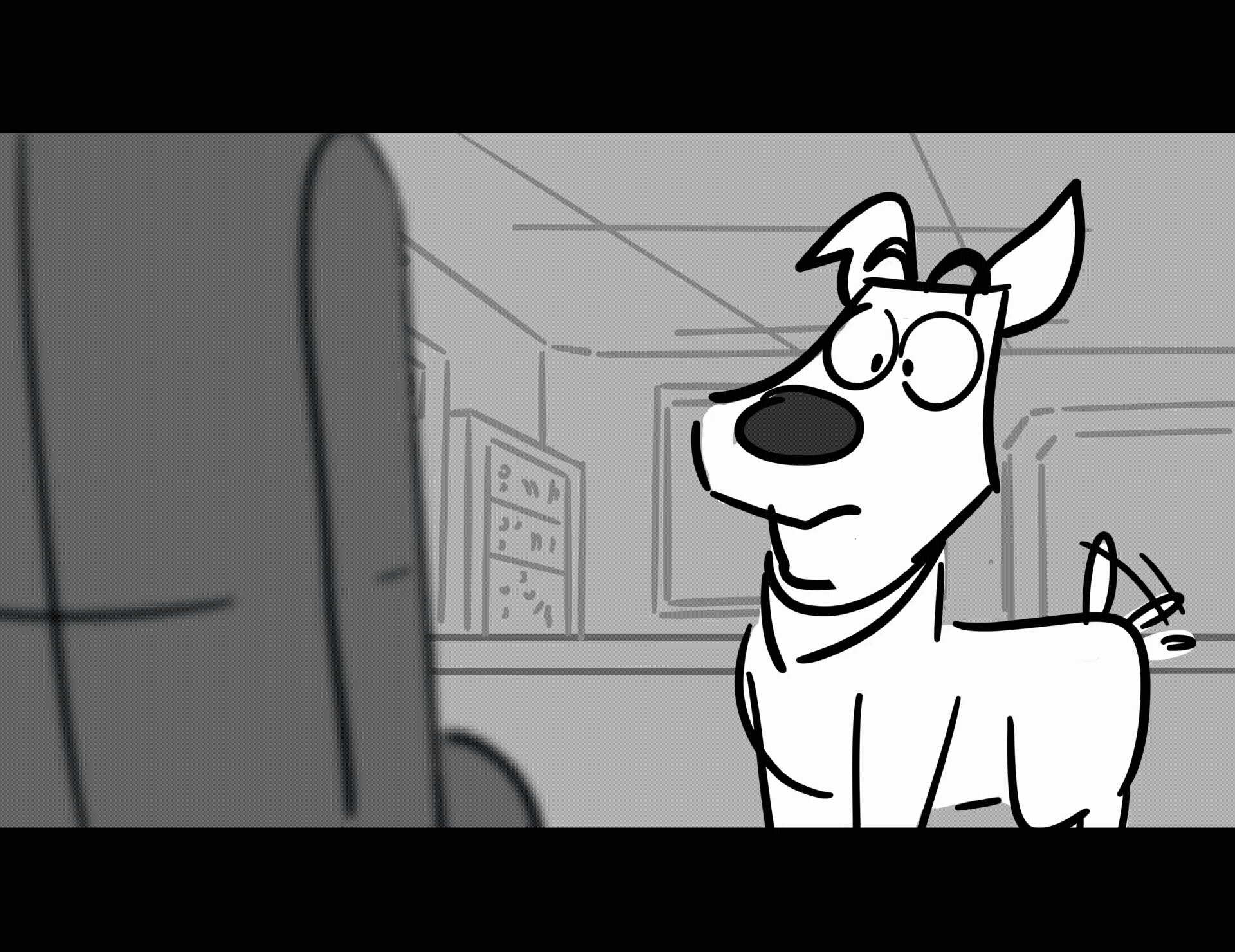 extrait animatic projet avec des animaux agents secrets comédie