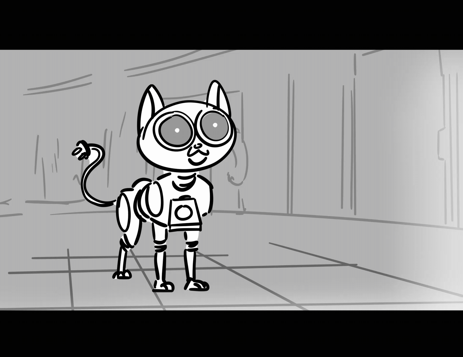 extrait animatic projet avec des animaux agents secrets comédie
